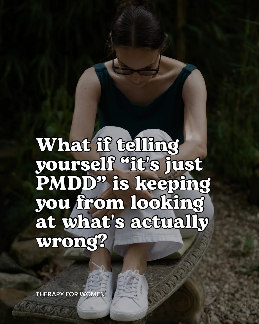 What if the thing you keep blaming on PMDD is actually something in your relationship that needs your attention? 👀

I&rsquo;m not suggesting that PMDD doesn&rsquo;t affect how you experience your relationship. It can make anger, resentment and relat