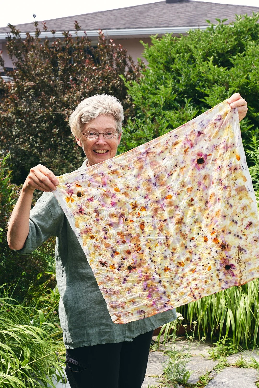 Eco Scarf or Square Cloth Gift Wrap