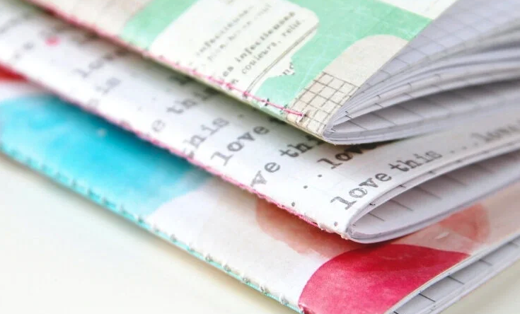 Unwind &amp; Bind - Notebook Making