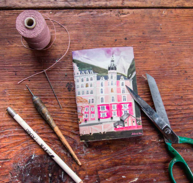 Unwind &amp; Bind - Notebook Making 