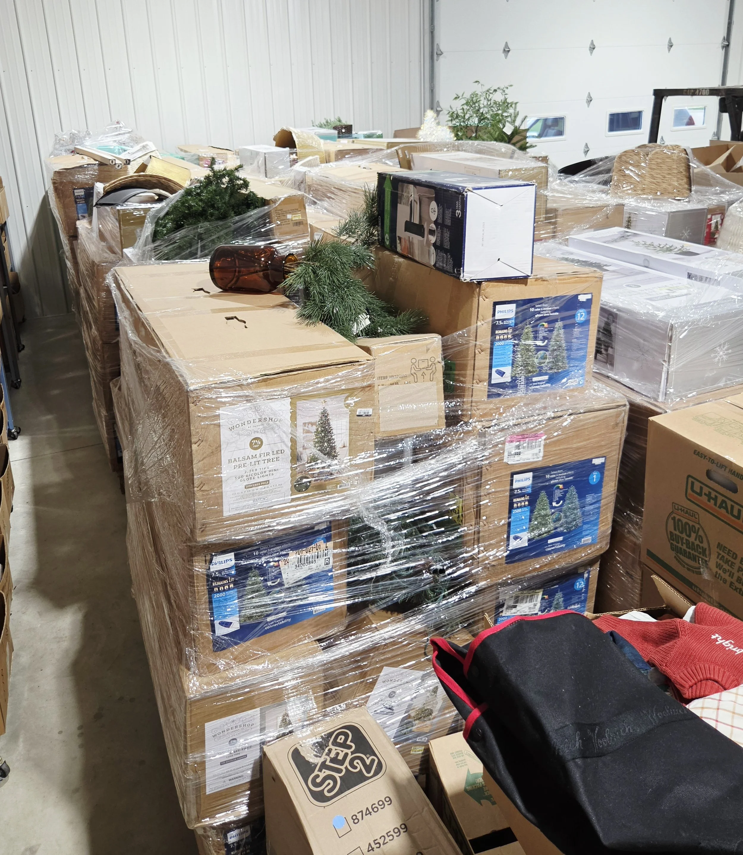 brand new in the box christmas trees
