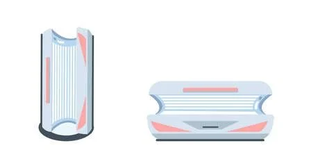tanning service lay down stand up bed commercial