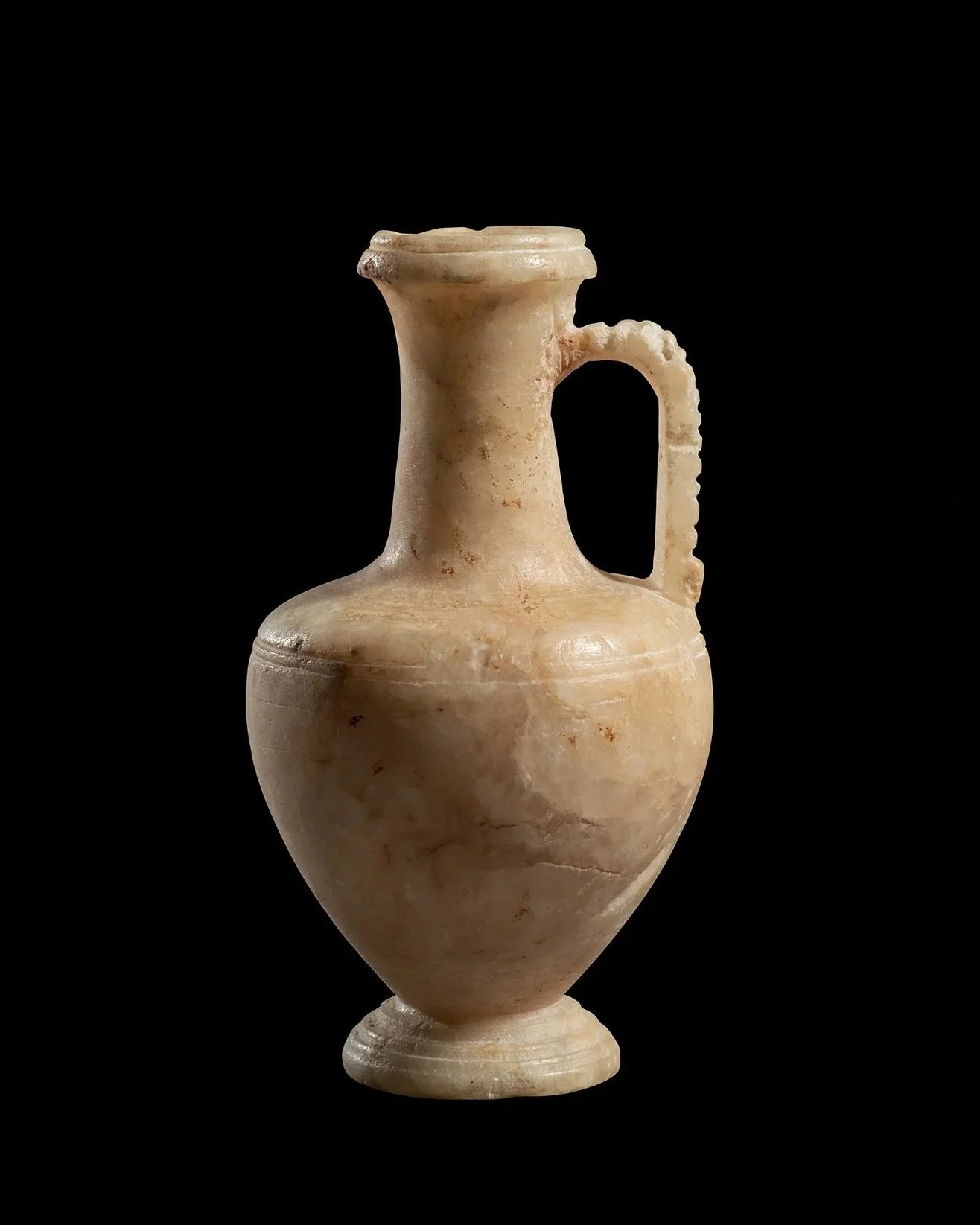 A small Hellenistic alabaster lekythos