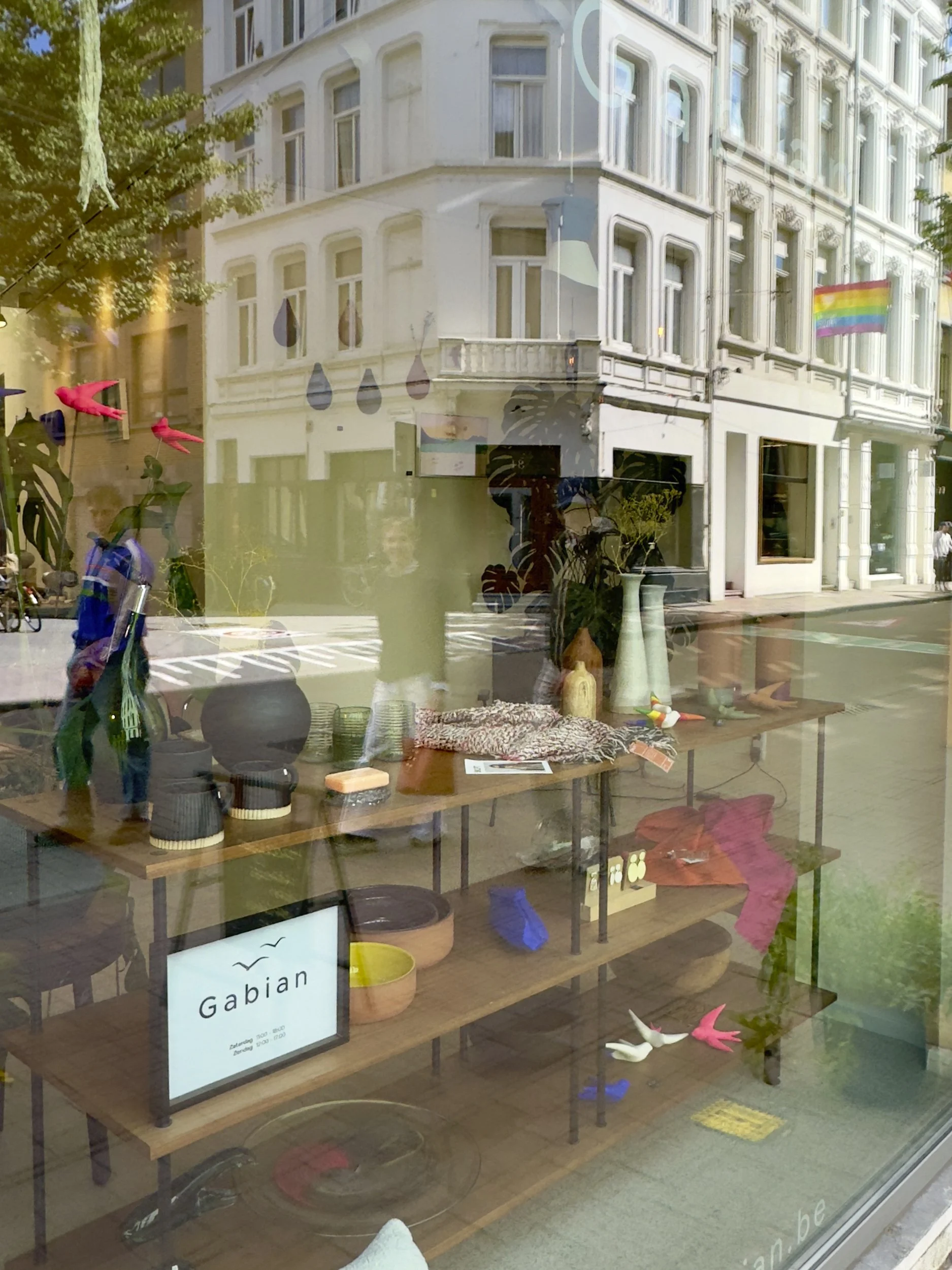 Winkel Gabian in de Kloosterstraat in Antwerpen