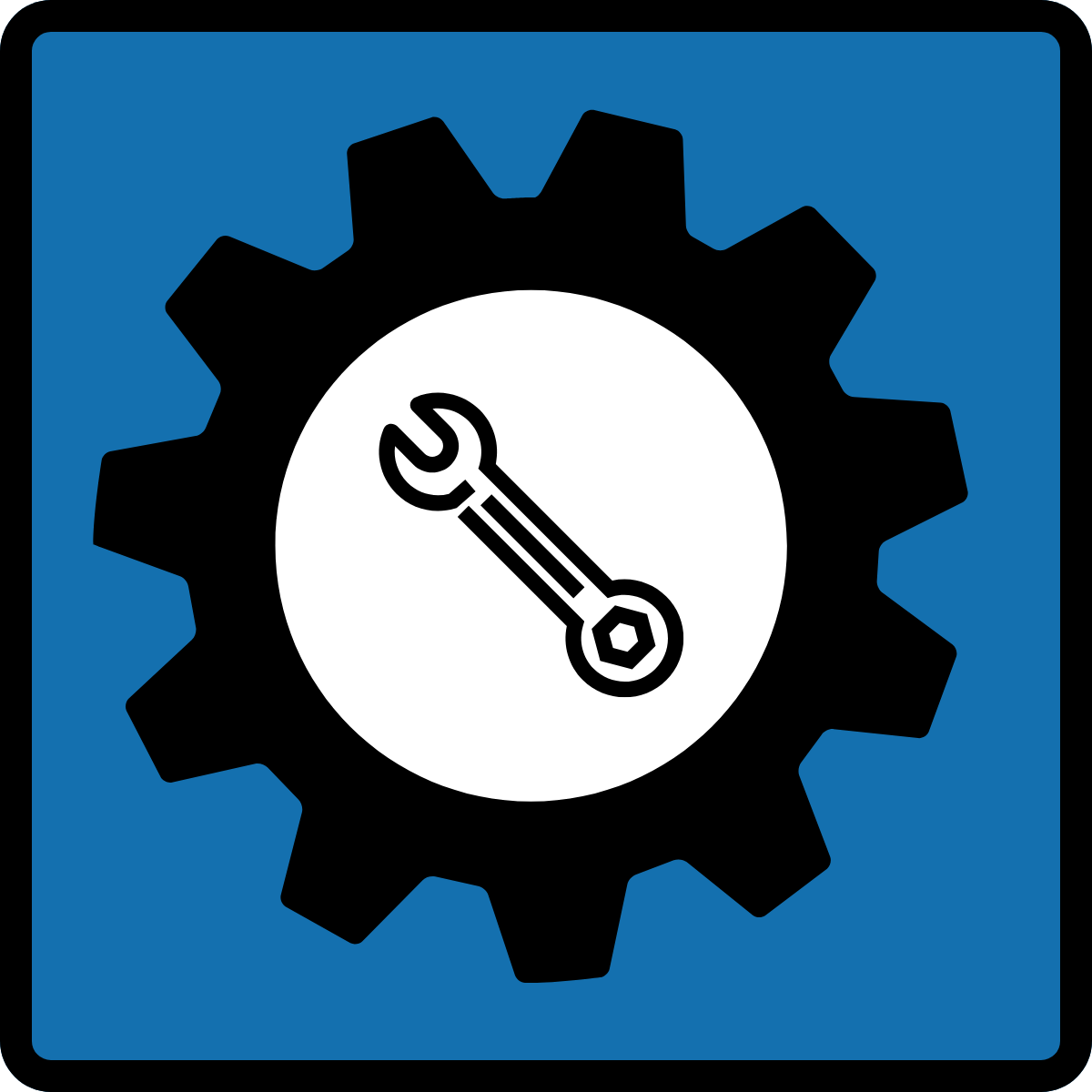 Professional Installation icon featuring certified contractors for industrial valve installation with under three hours downtime