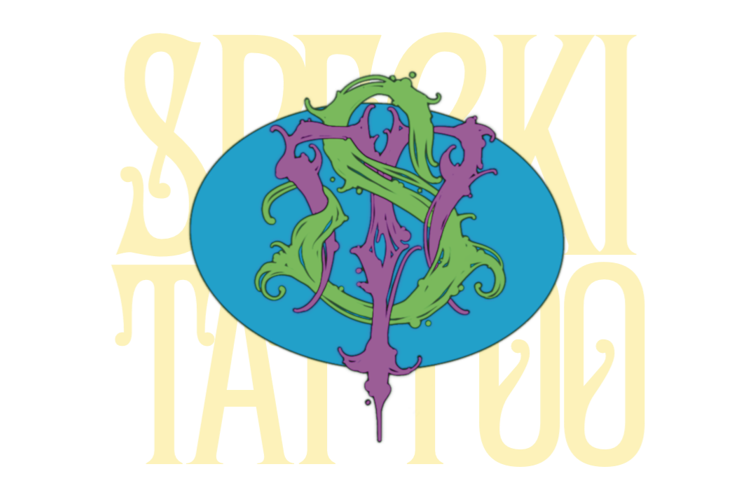 Logo for professional tattoo artist working in Bath