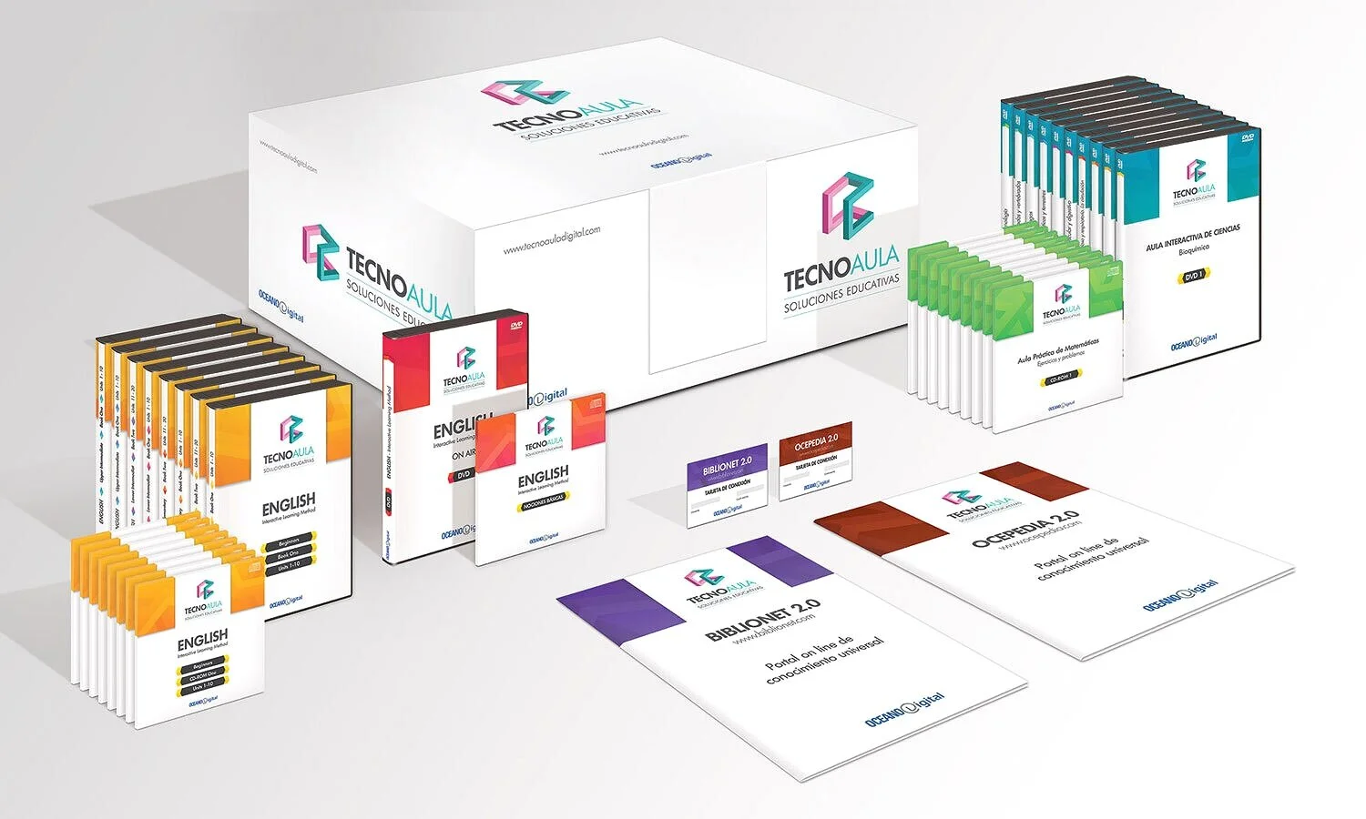 Tecno Aula, Educational Box Design (Copy)