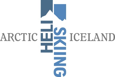 Logo von Hotels in Island, zeigt Berg im Hintergrund mit blauen und schwarzen Farben, Text 'Hotels in Iceland'.