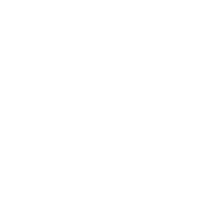 White outline of a person with arms raised, surrounded by stylized lotus flower petals on a black background.