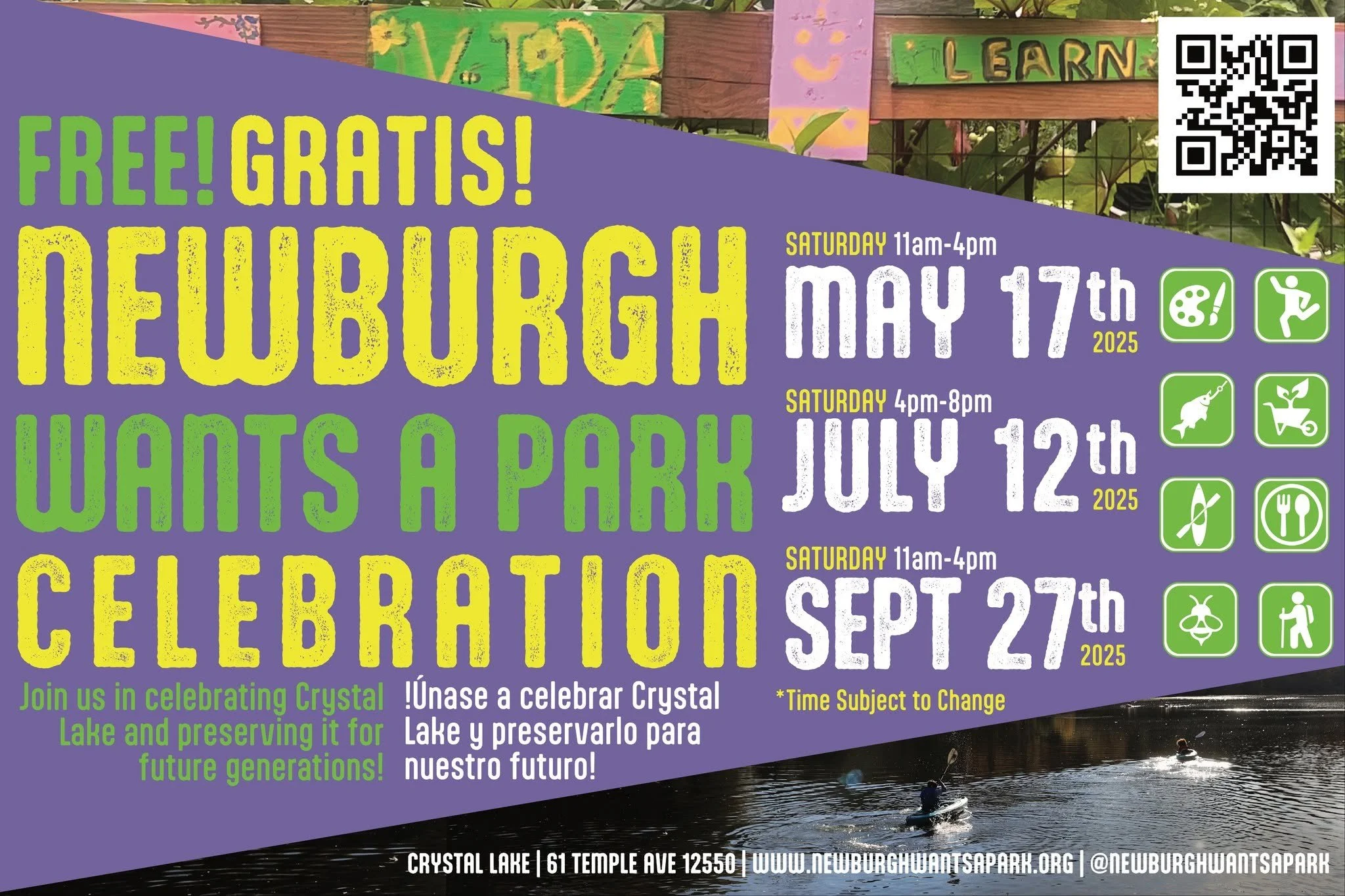 A Day Celebrating Crystal Lake with Newburgh Sanctuary