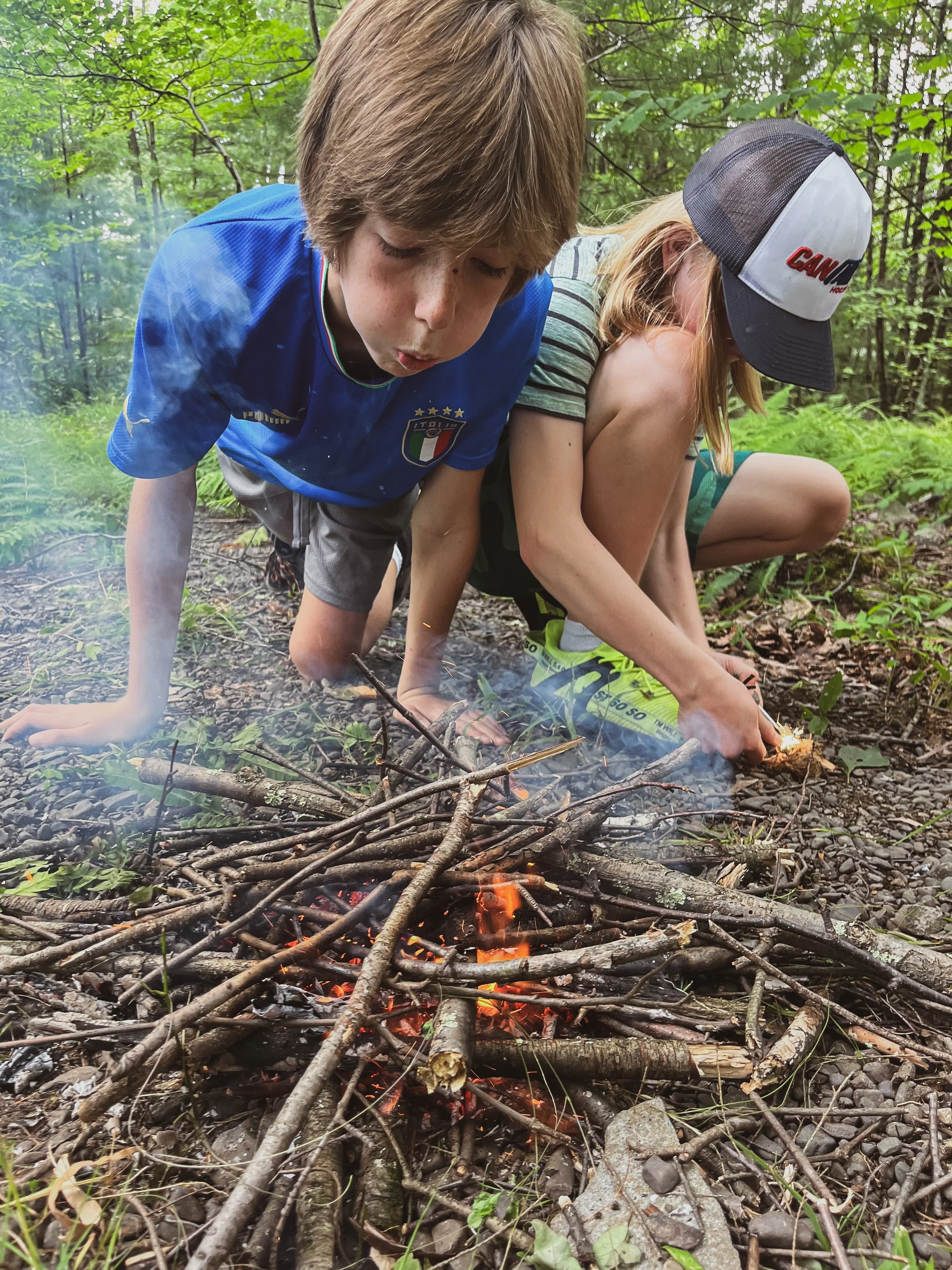 The Element of Fire: Children's Fire Making Program – Sparking Curiosity & Outdoor Confidence