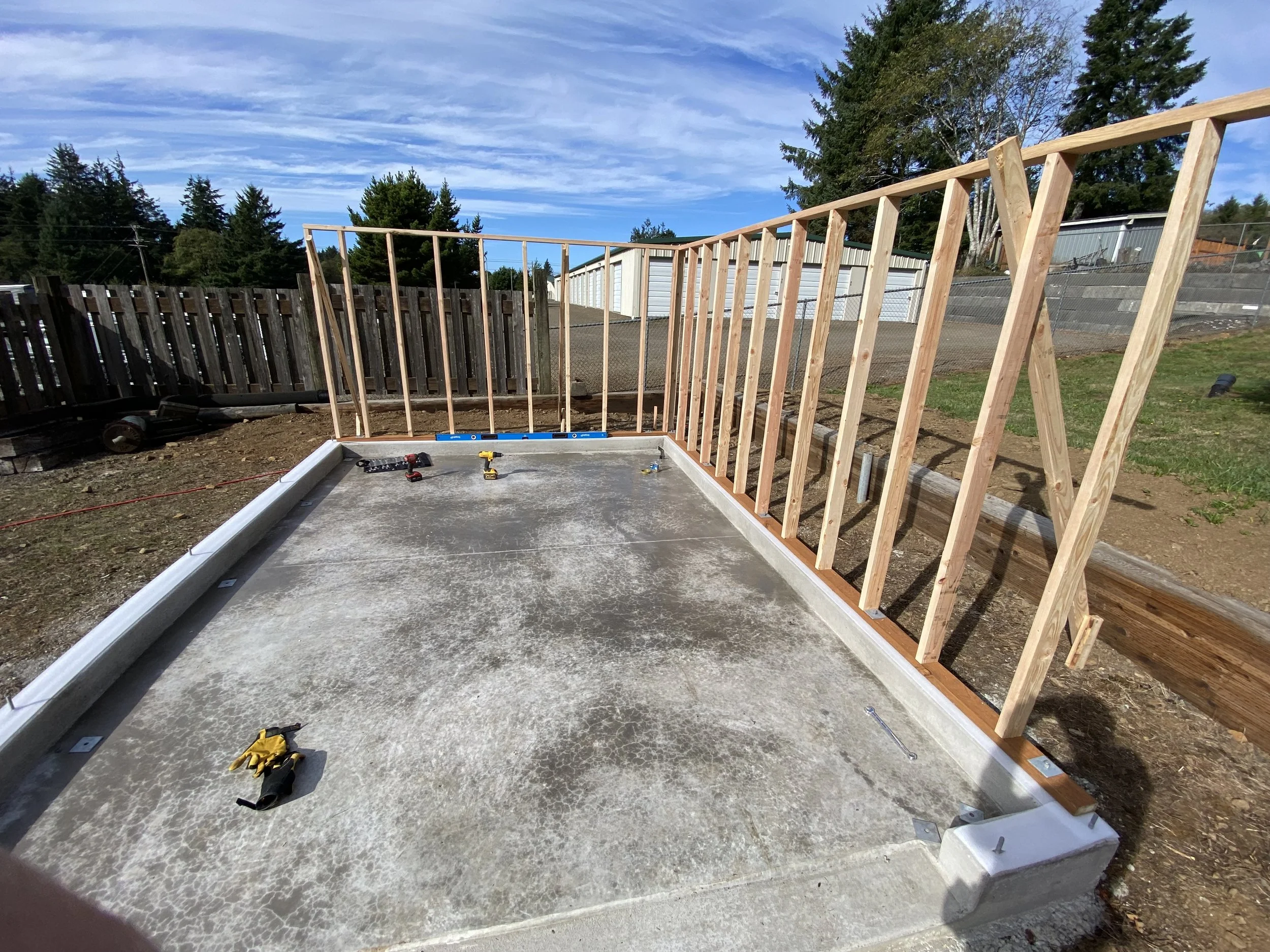Building a 200 sq ft. shed