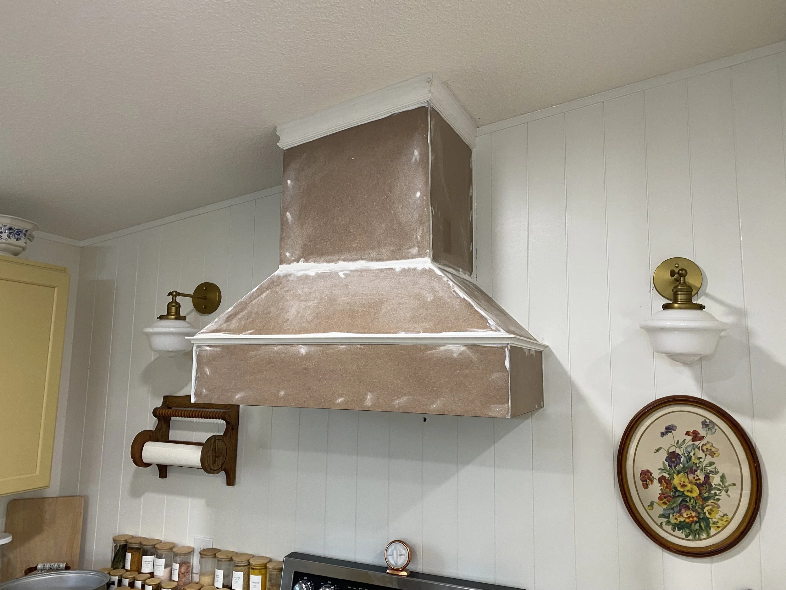 Hood range cover build 