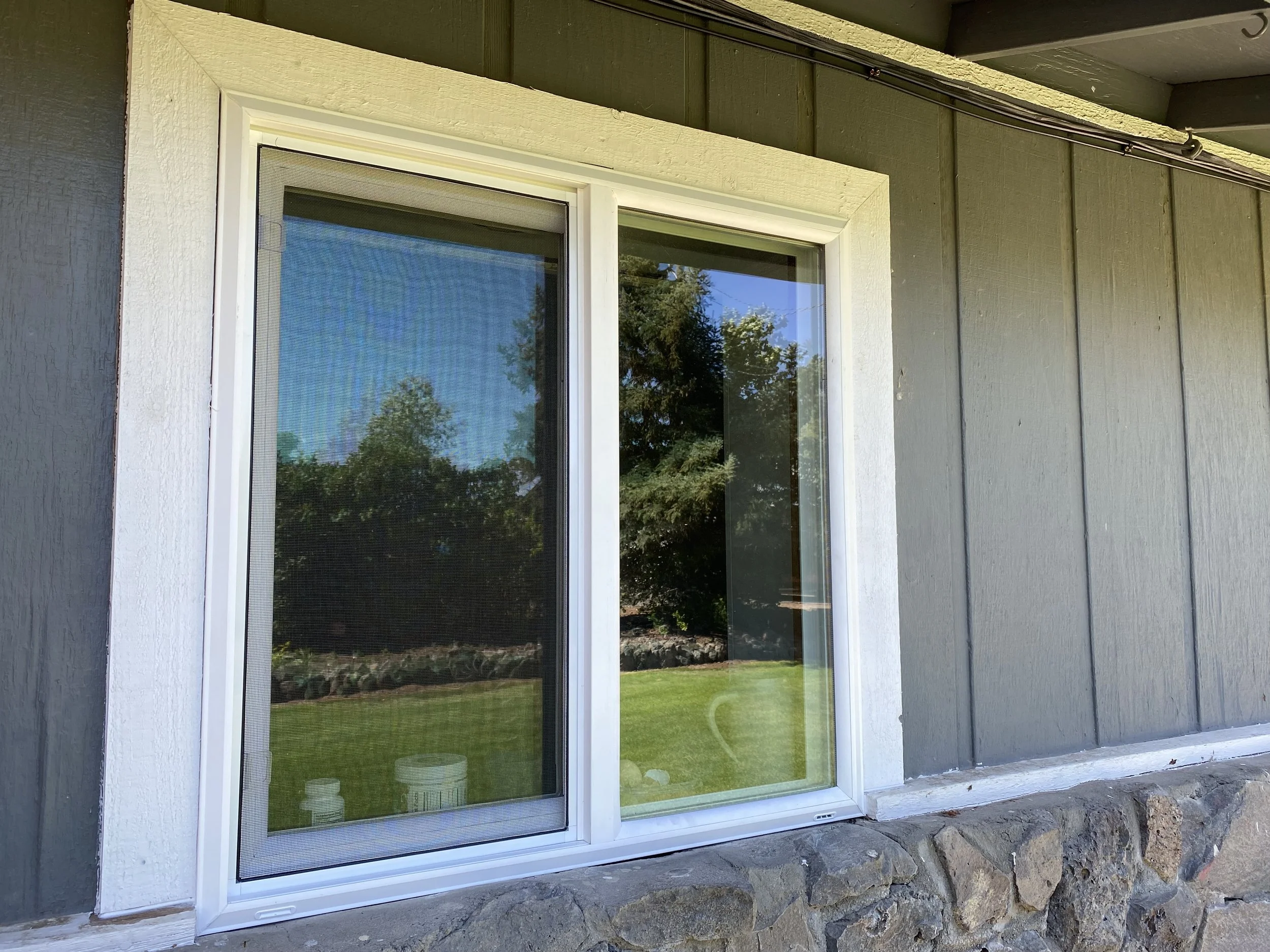 Replaced seven windows on a house for a customer 
