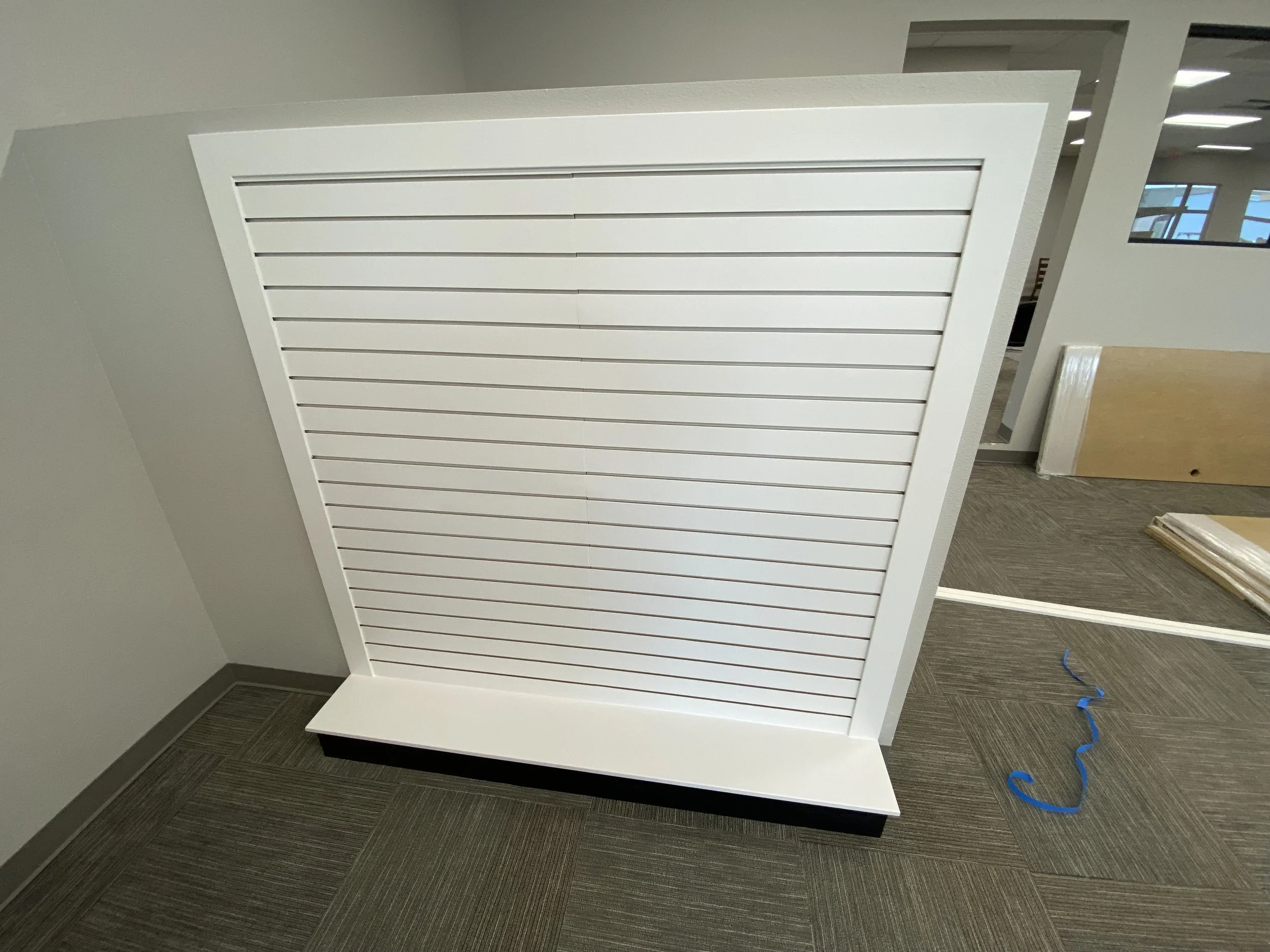Built some flat-wall displays for a customer 