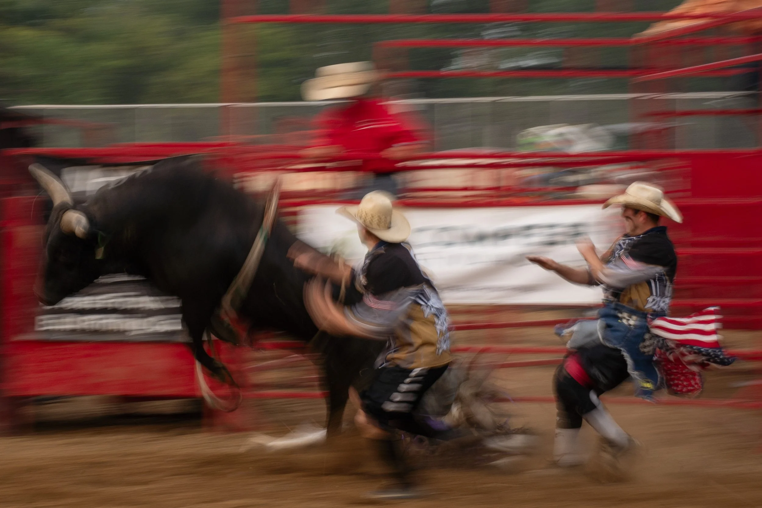 The Great Frontier Bull Riding is held at the Wabasha County Fair on Friday, August 1, 2025 in Wabasha. (Post Bulletin)