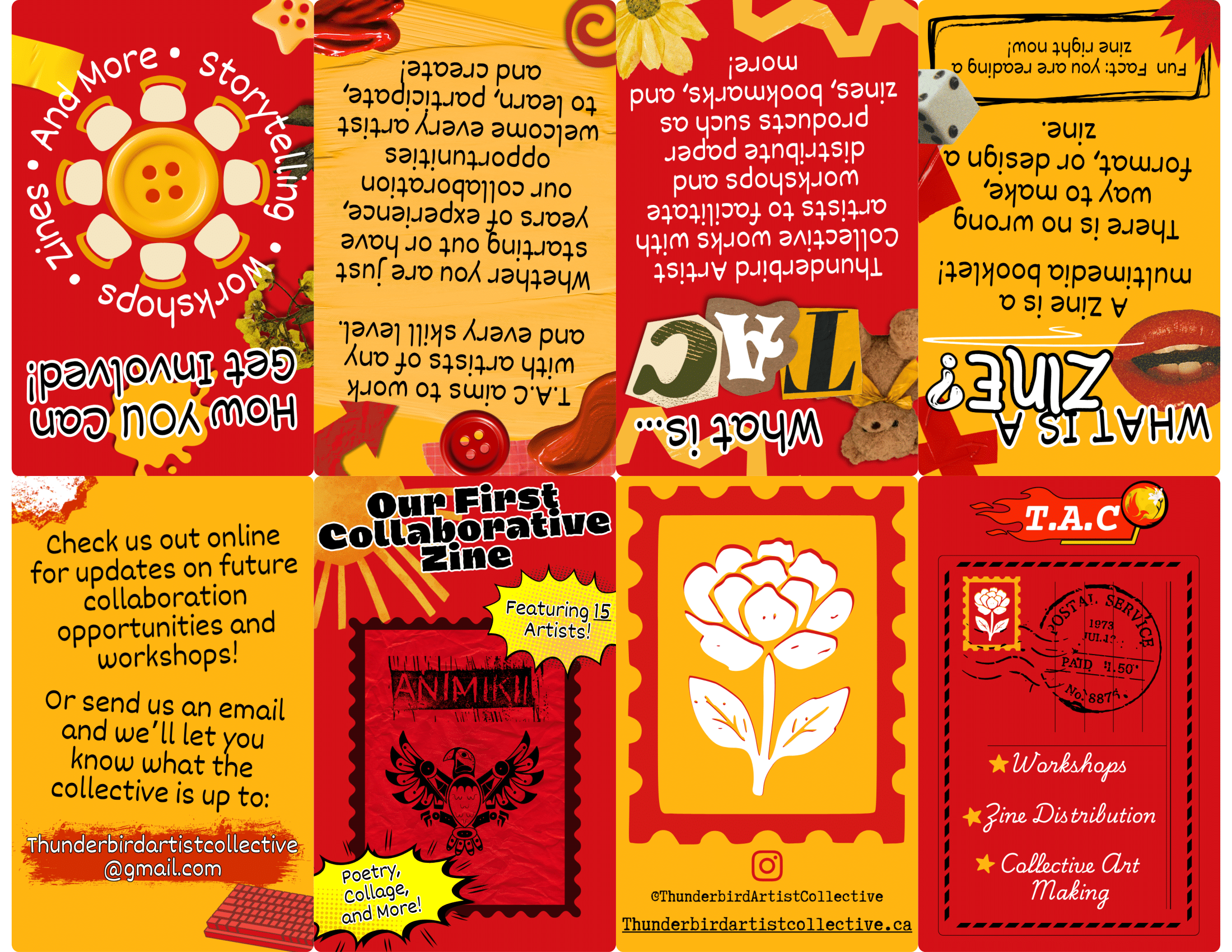 TAC Business Card Zine