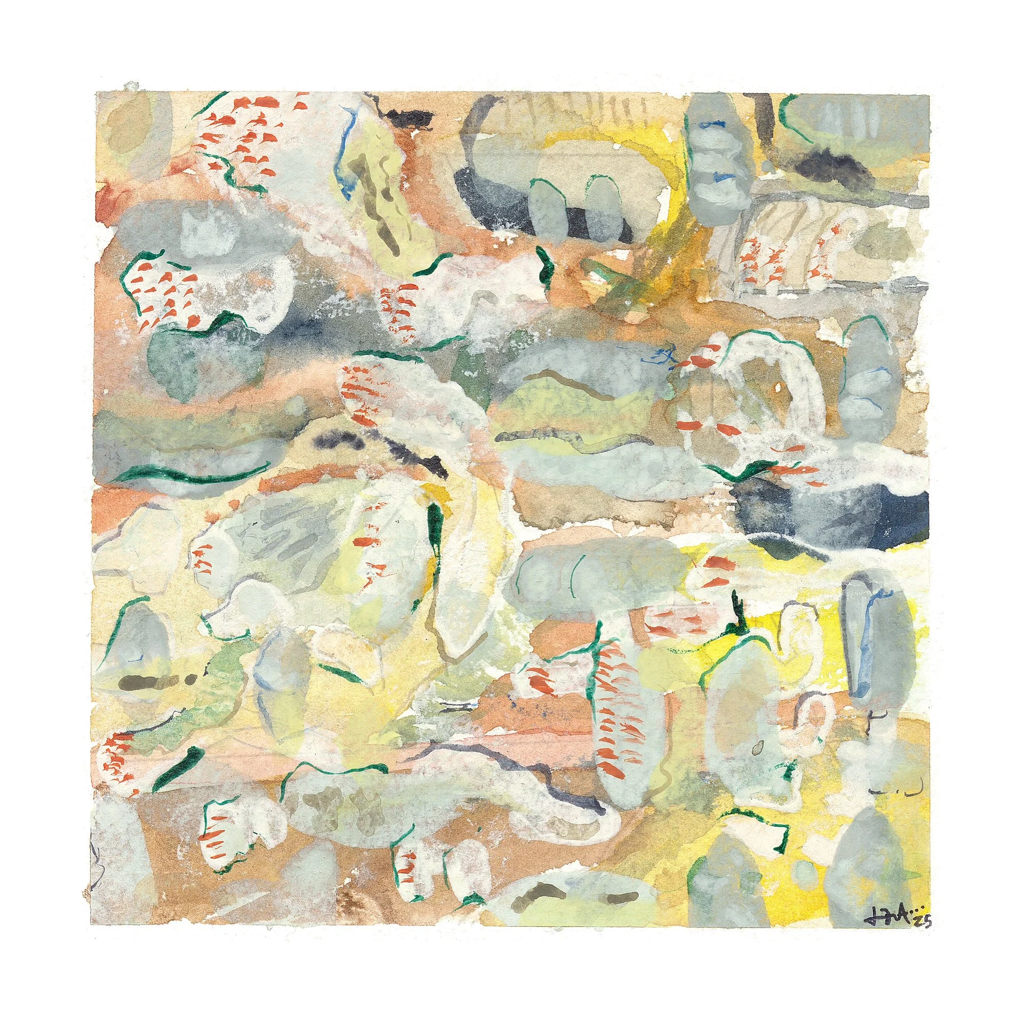 Smudge On Glass II (Print)