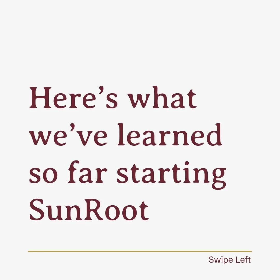 Me and Heather had a really honest work meeting last week after our coaching session.

Not the kind where you map out 10 new ideas.
The kind where you look at each other and say, &ldquo;Okay&hellip; what actually feels sustainable?&rdquo;

Starting S