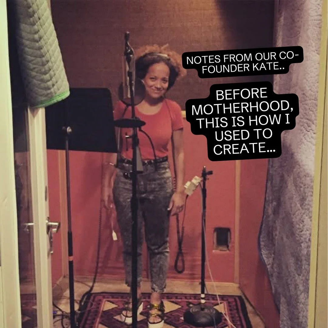 Reflecting on creativity and motherhood &mdash; and finding the balance to hold it all &mdash; is something Heather and I talk about weekly.

Between the two of us we&rsquo;ve spent many years immersed in creative work. Heather through her work in yo