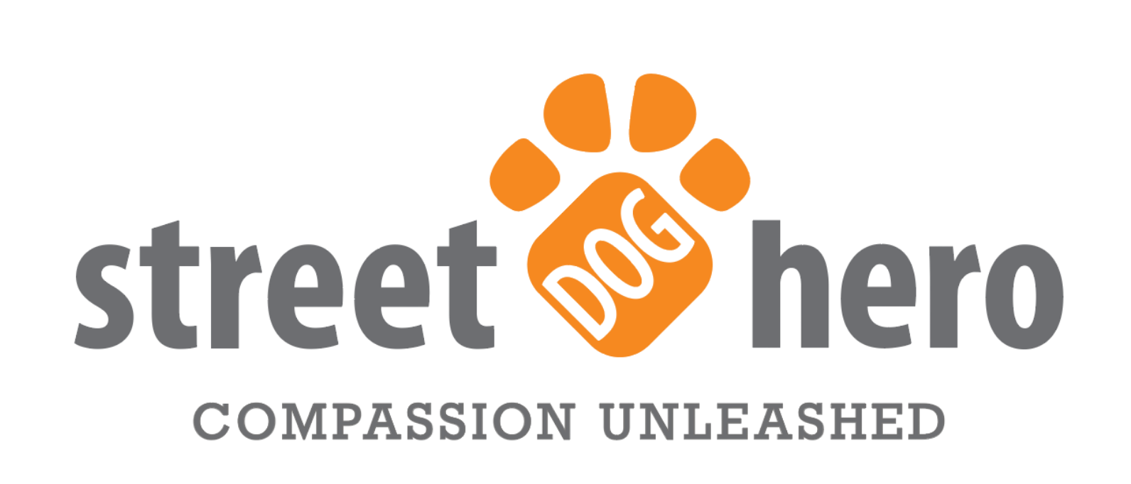 Street Dog Hero logo - Doggolympics sponsor, dog rescue organization in Bend, Oregon