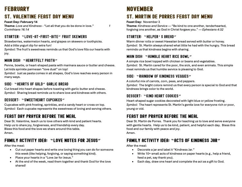 HOLY HEROES  FEAST - DAY MENU 2.jpg