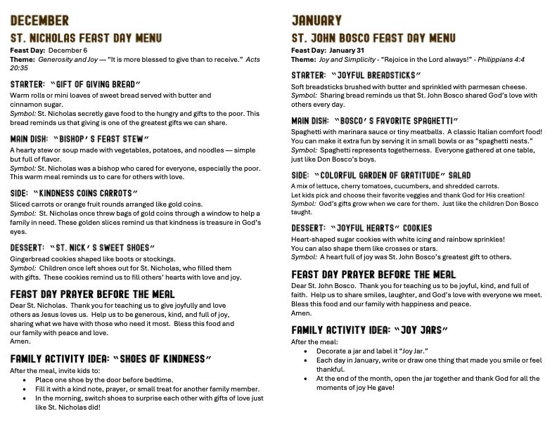 HOLY HEROES  FEAST - DAY MENU 1.jpg