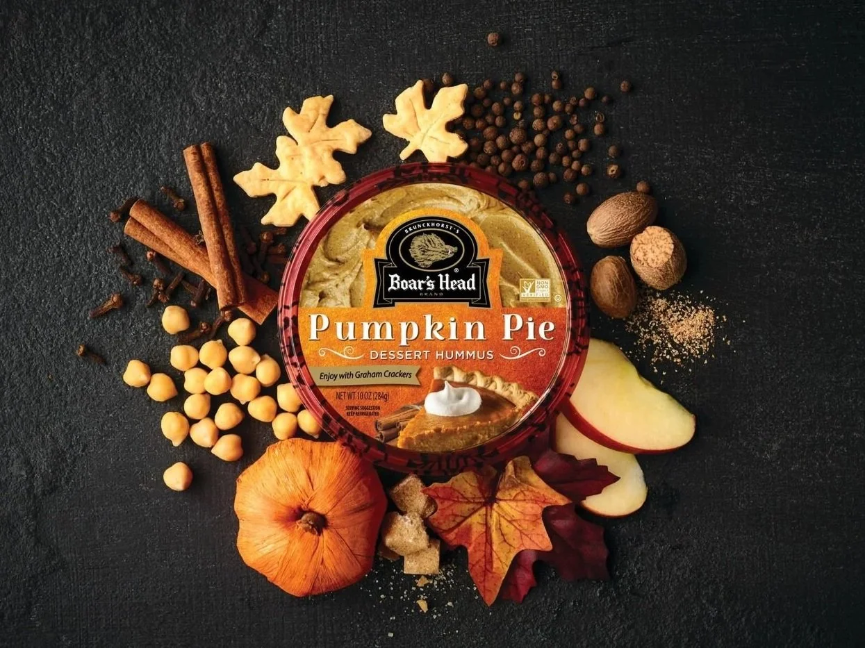 Pumpkin Pie Hummus Label