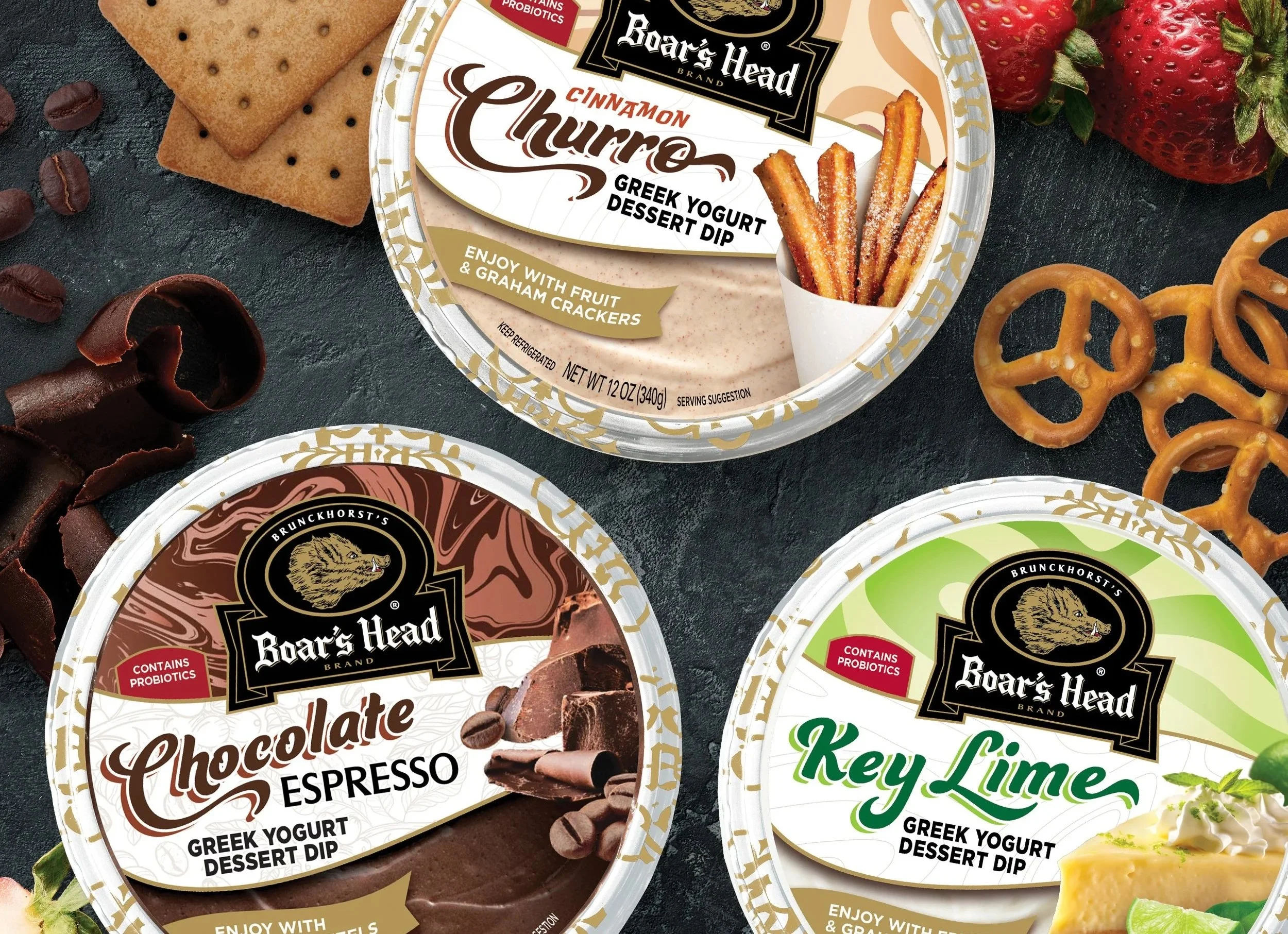 Greek Yogurt Dessert Dips Campaign