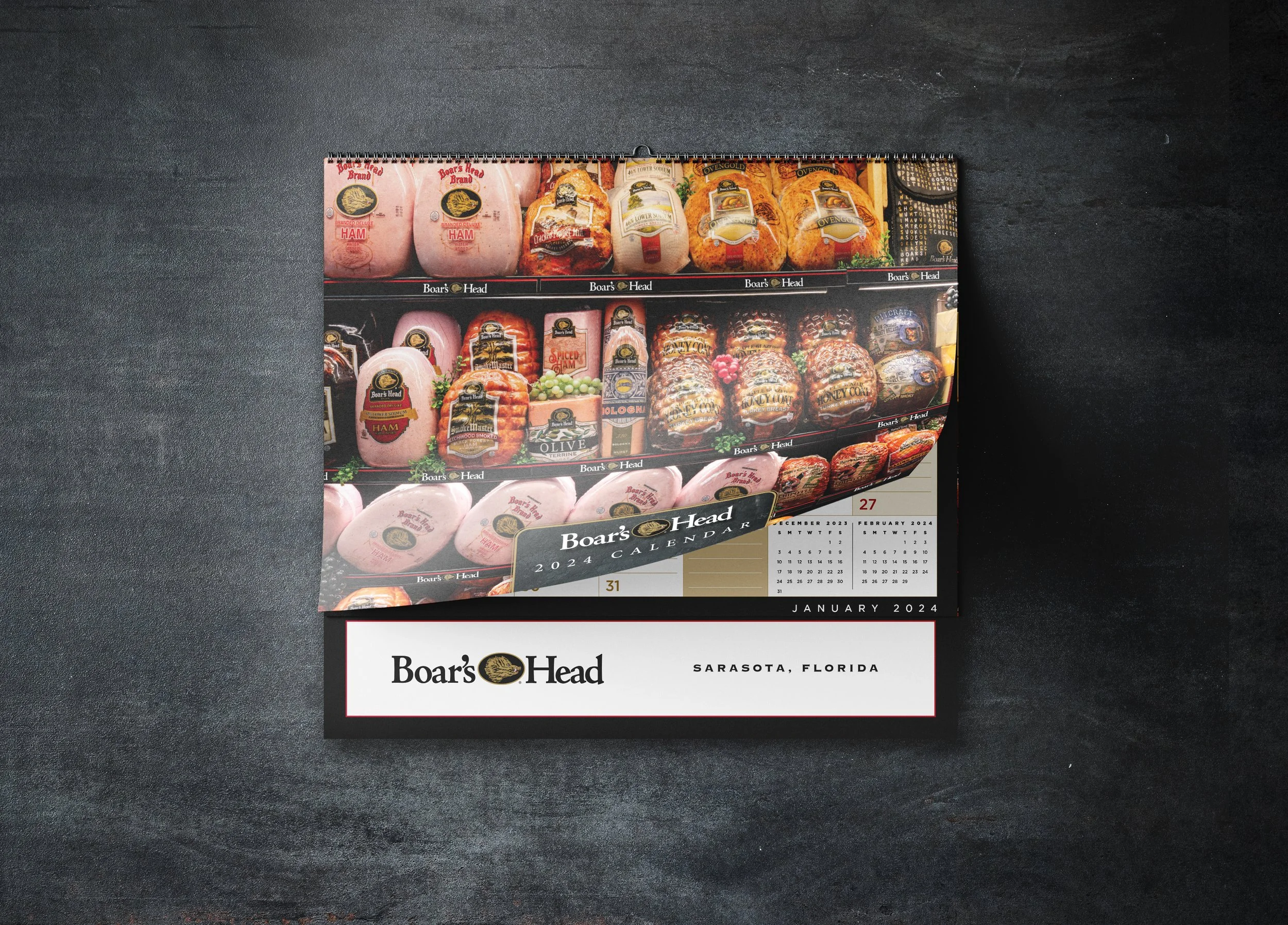 Boar's Head Calendar