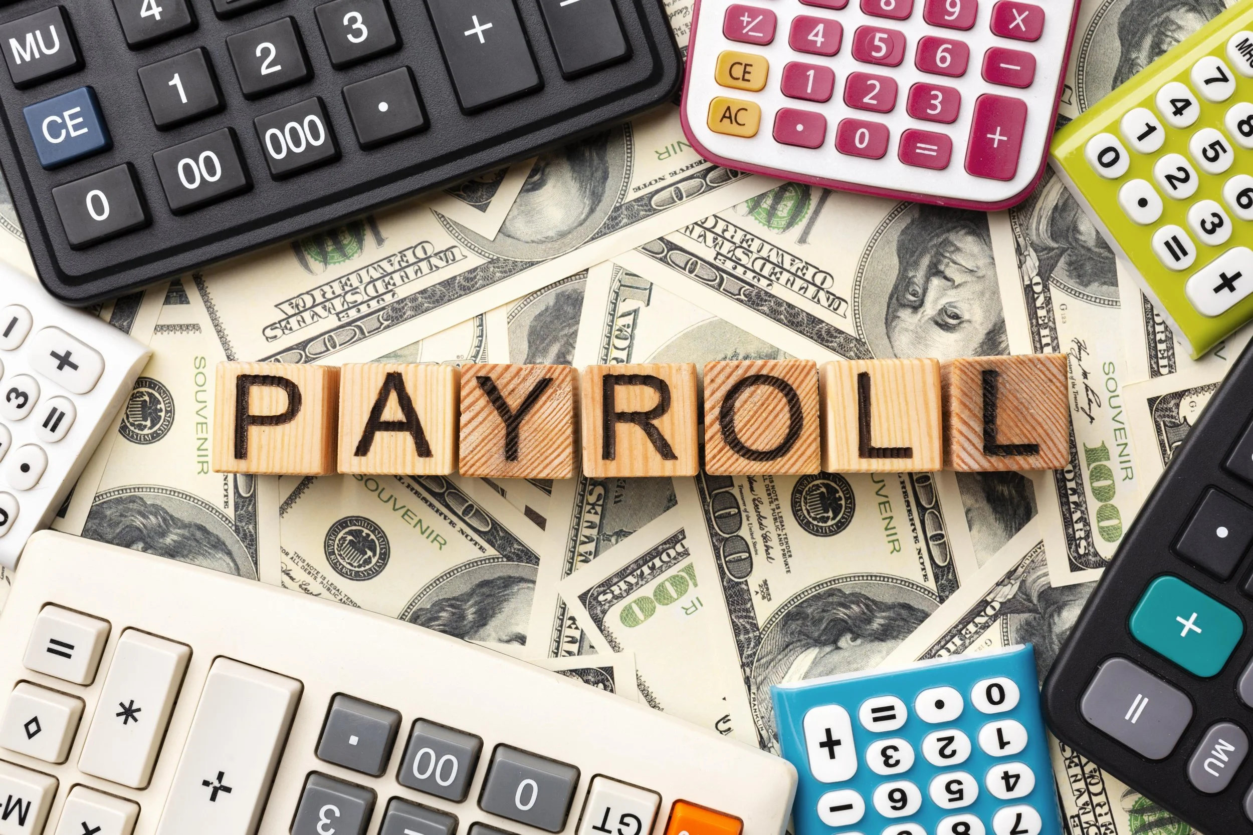 Payroll specialist processing employee salaries with automated payroll software.