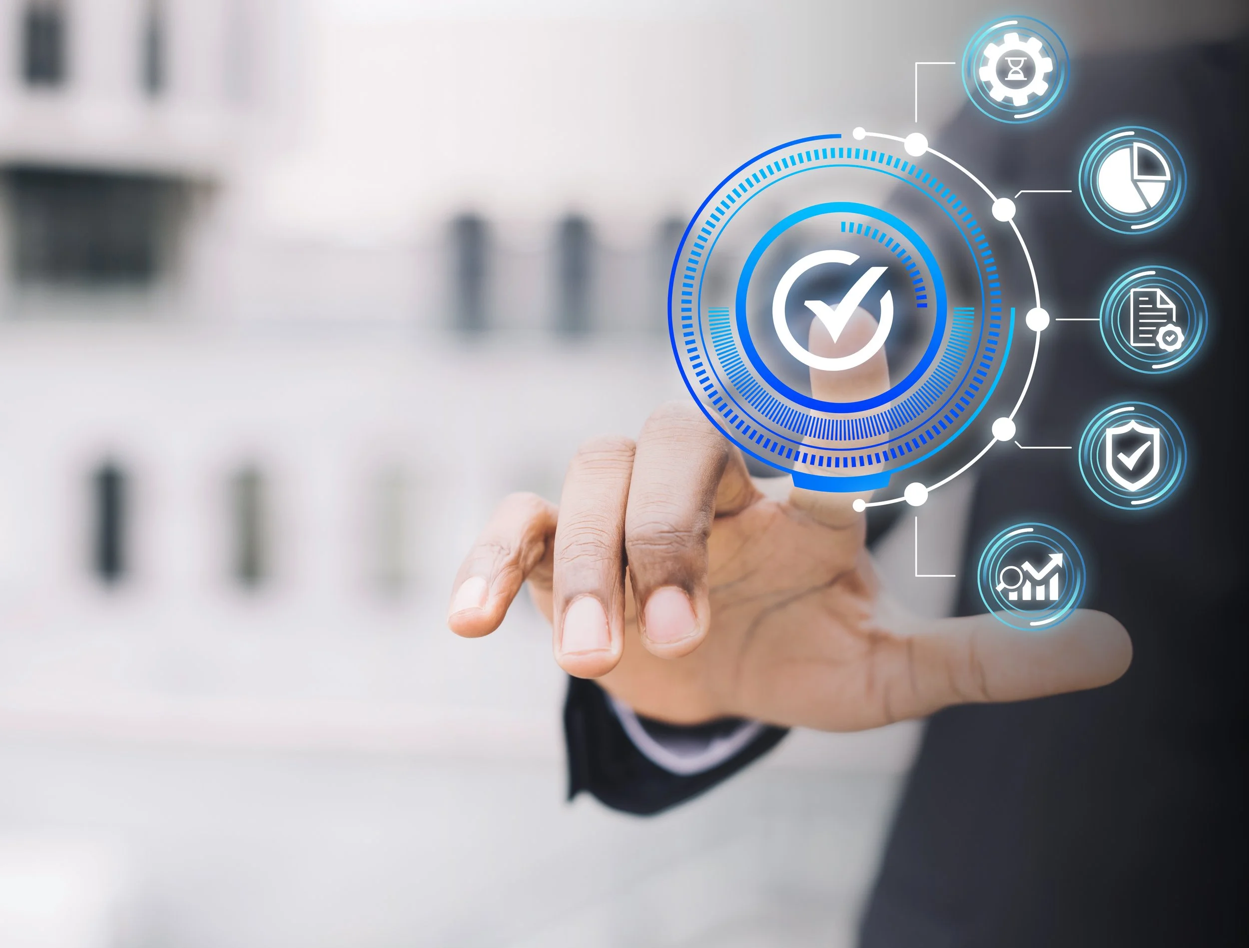 Business consultant developing a growth strategy for scaling a service-based company.