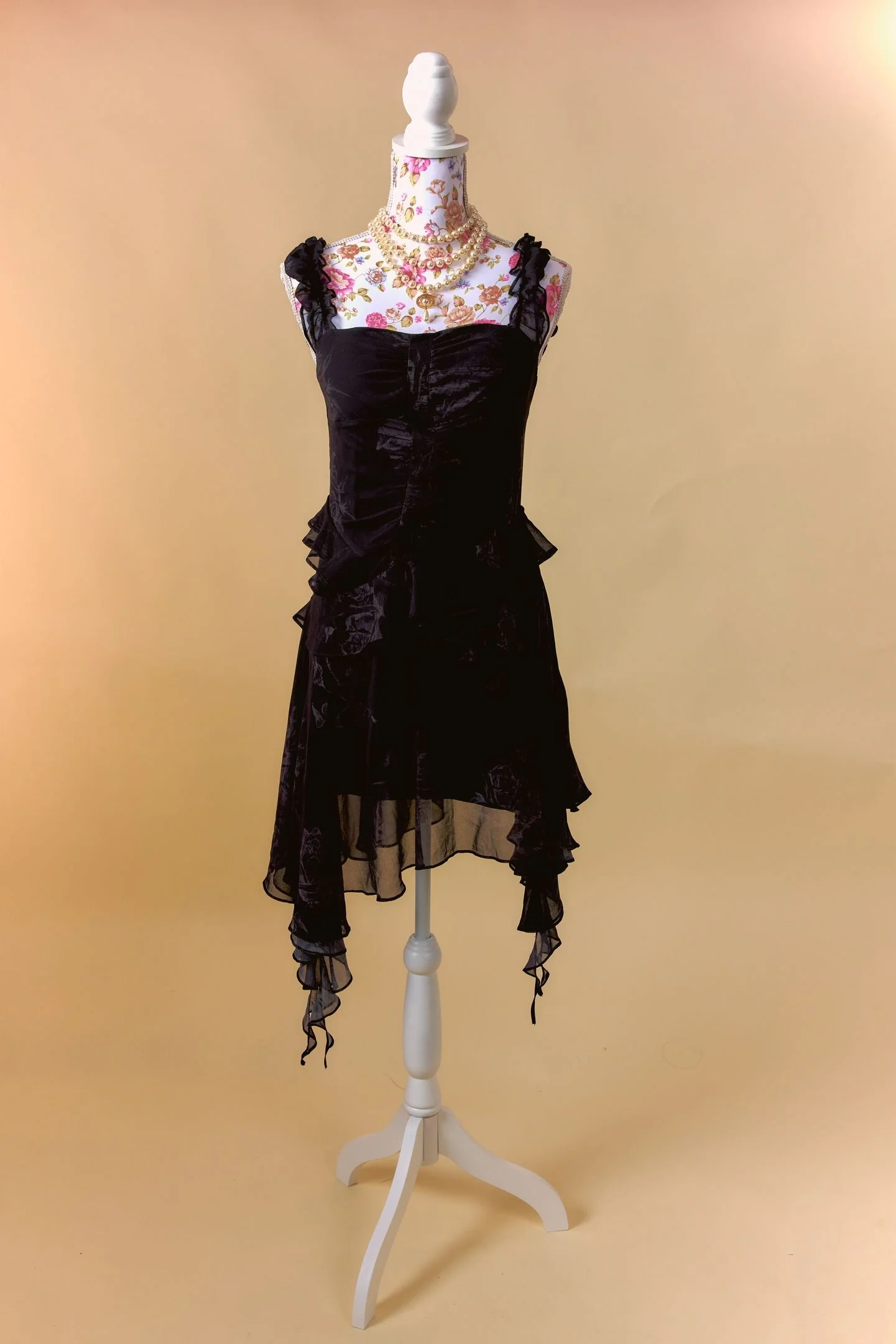 Robe aspect velours 
Taille : S/M
