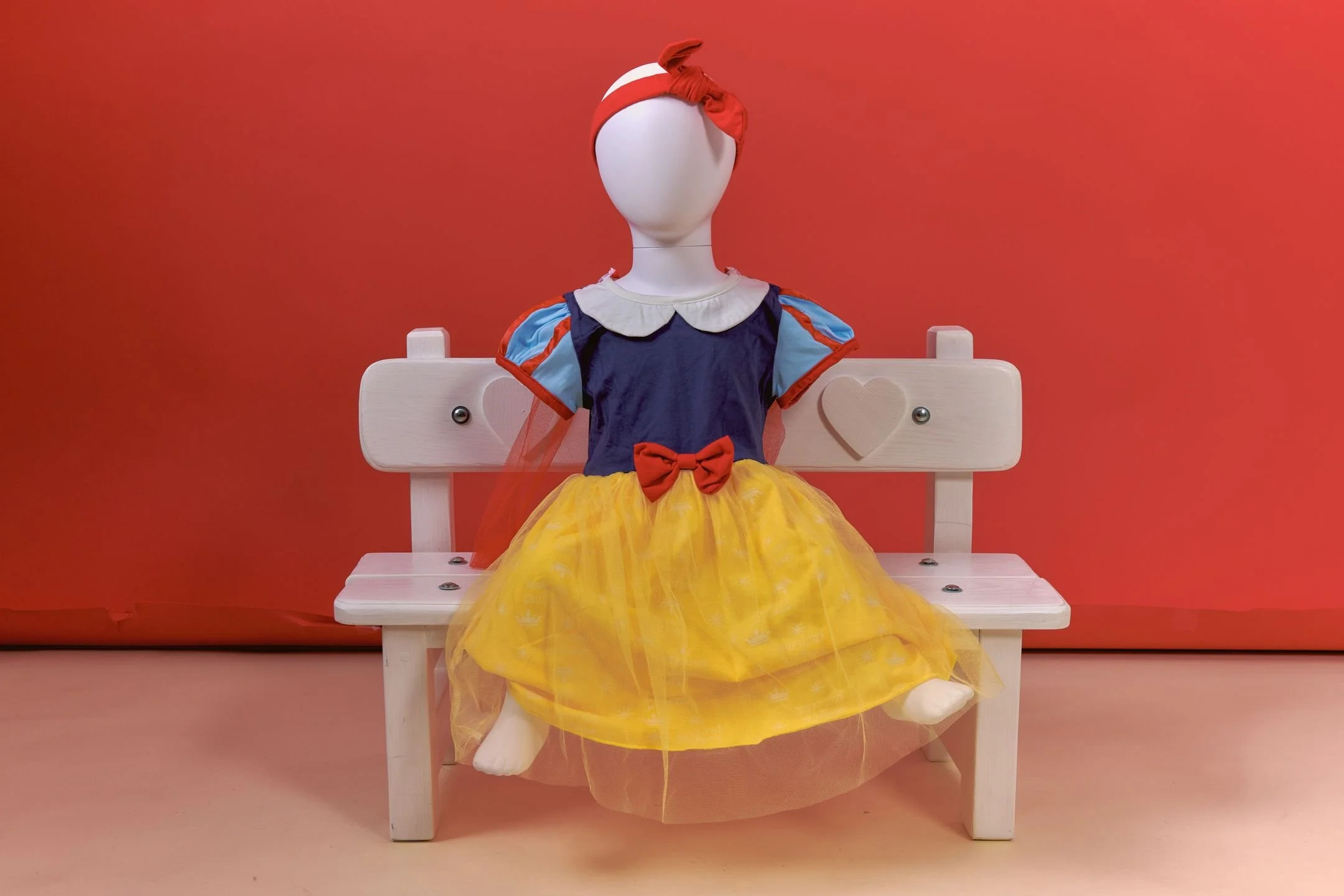 Robe princesse blanche neige / 6 à 12 mois