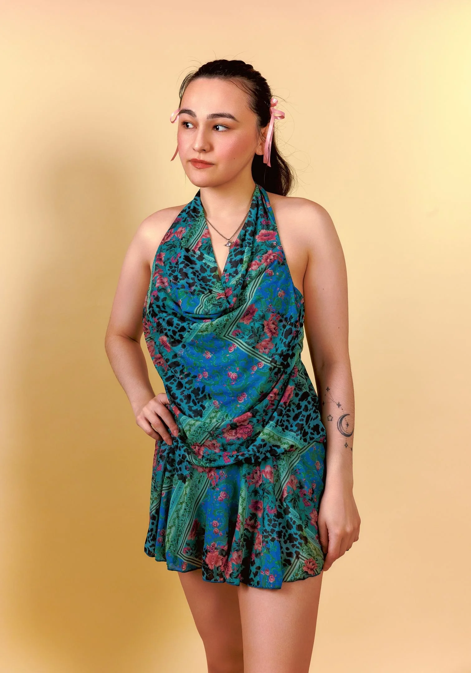 Combishort bleu à motif
Taille : S/M