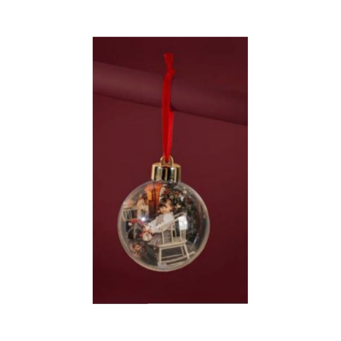 Boule de Noël personnalisée