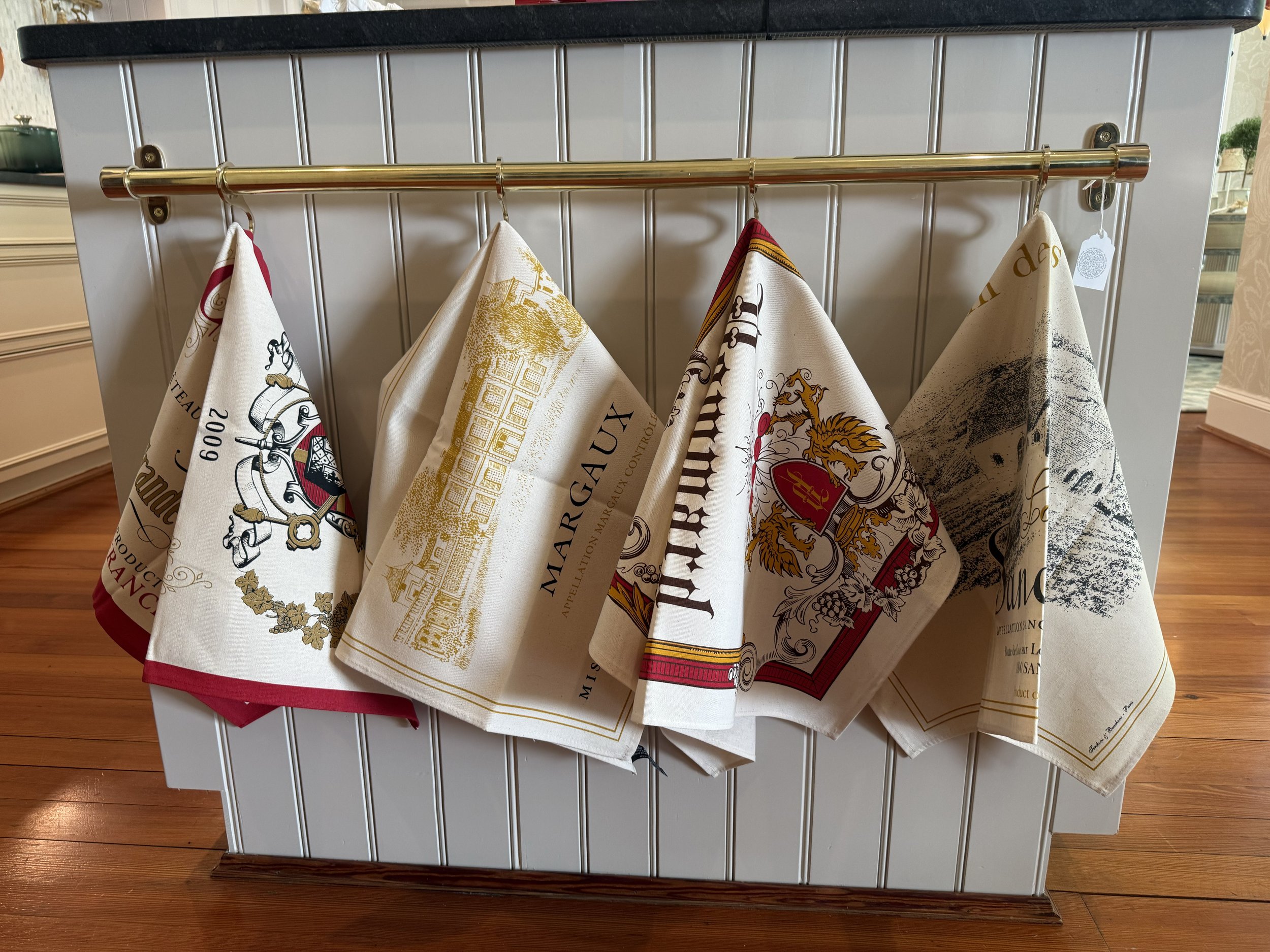 French Winery Tea Towel