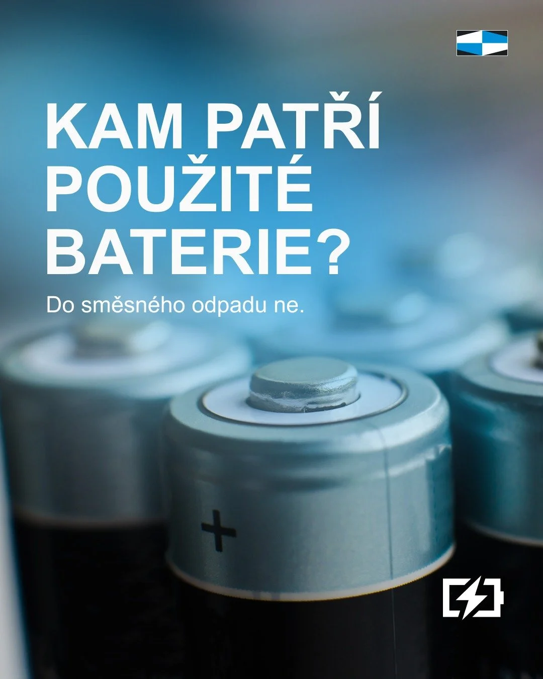 🔋 Kam patř&iacute; použit&eacute; baterie?

❌ Do směsn&eacute;ho odpadu ne.
✅ Patř&iacute; do elektroodpadu &ndash; speci&aacute;ln&iacute;ch červen&yacute;ch boxů, sběrn&yacute;ch m&iacute;st v obchodech nebo do sběrn&eacute;ho dvora.

Proč je to d