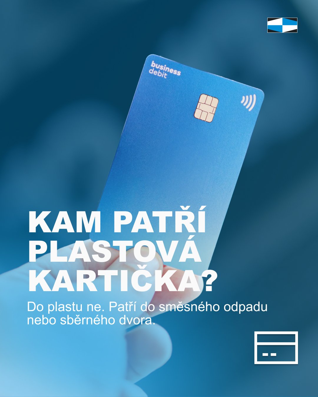 🪪 Kam patř&iacute; plastov&aacute; kartička (star&aacute; platebn&iacute; karta nebo ISIC)?

❌ Ne do plastu &ndash; je z kombinace materi&aacute;lů (PVC + čip + kov).
✅ Patř&iacute; do směsn&eacute;ho odpadu nebo do sběrn&eacute;ho dvora.

Proč je t