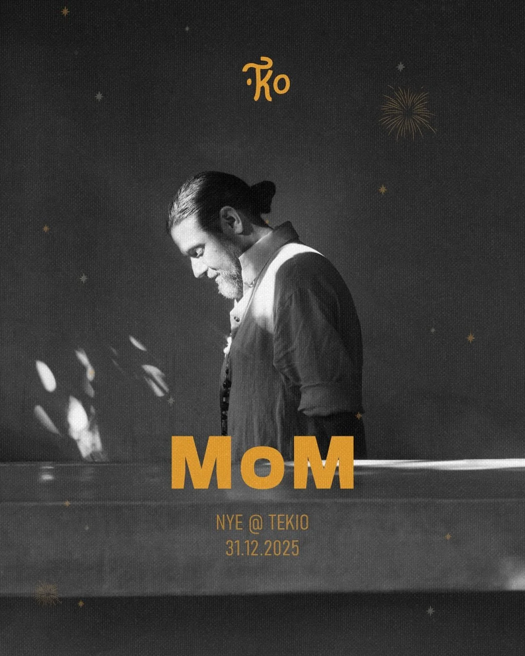 MoM @mom_musica 

International DJ and producer, known for his wide versatility and strong sense of atmosphere. His sets move fluidly across styles, adapting to each moment and dance floor with intention and character.

He has released music on renow