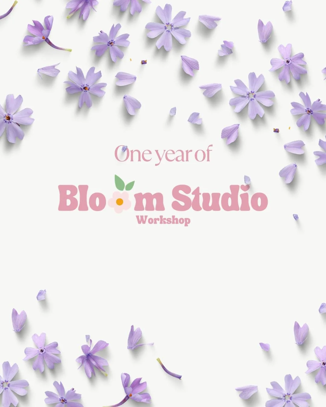 It's Bloom Studio Workshop's birthday! 🎂 If I could go back a year and show myself where this business would be today, I'm not sure I'd believe it. I started BSW because I needed a creative outlet - I needed something I could really direct some ener