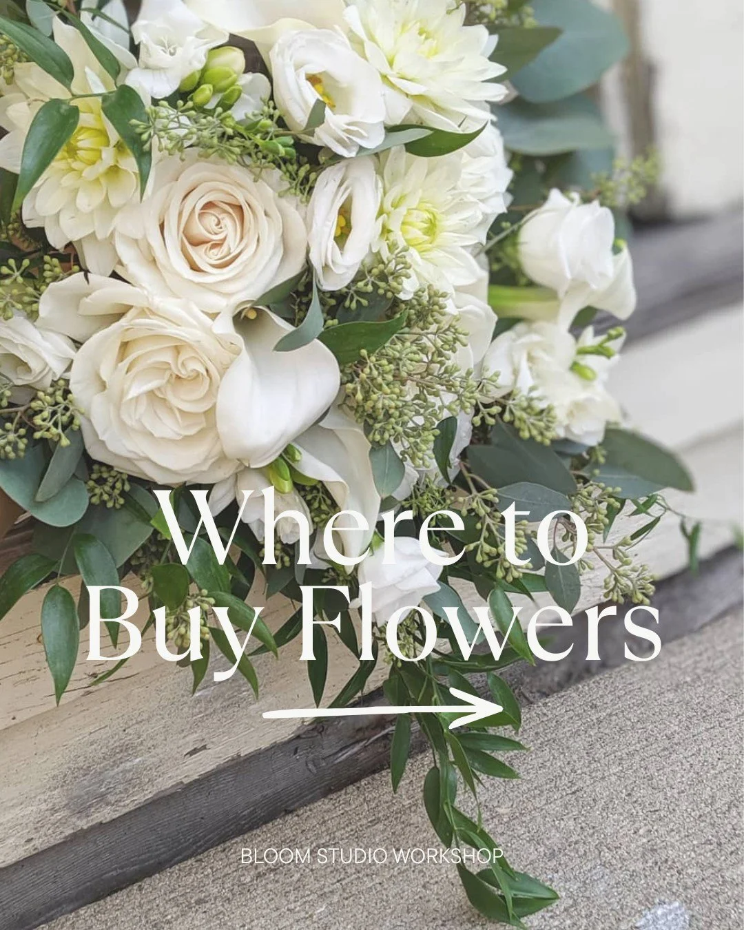 Not all flower sources are created equal. 

Whether you're DIYing your wedding florals or just want a fresh arrangement at home, knowing where to buy your flowers makes all the difference.

Swipe to see our favorite places to source flowers and what 