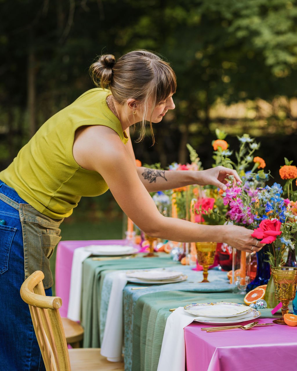Hey! I'm so glad you're here! I'm Sarah, the florist and creator behind Bloom Studio Workshop - and I think it's time for a fresh re-introduction. 

A little about me: I've been a professional floral designer for 15 years, with a career that's taken 