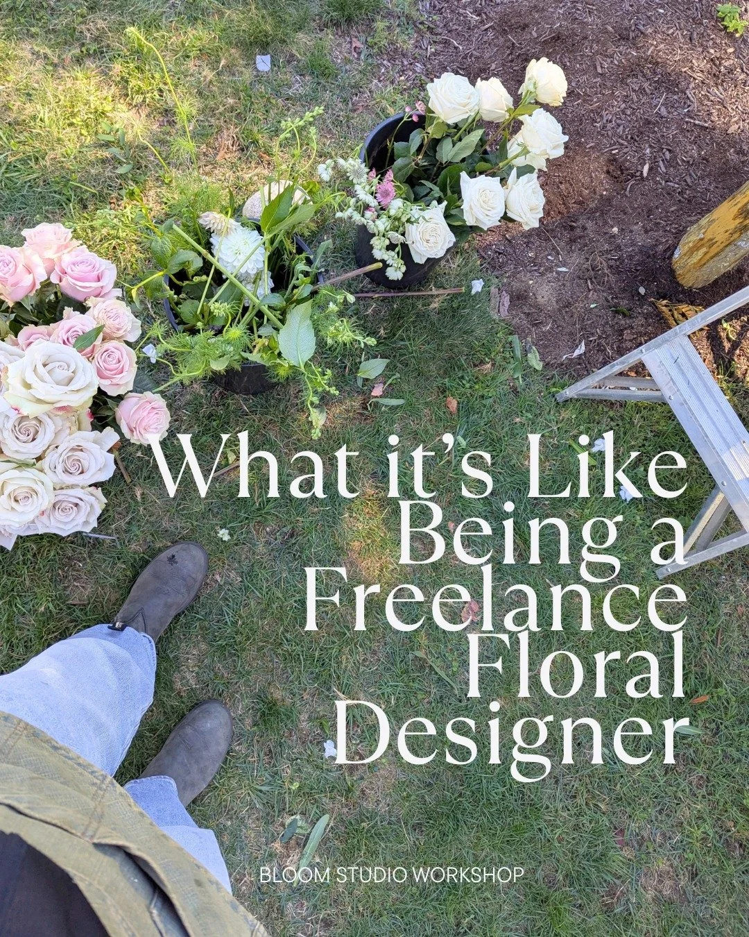 I left my job as a full time wedding florist after I had a baby - the commute, the schedule and the childcare just didn't make sense. I couldn't give up my career in flowers but I also didn't have the bandwidth to start my own business while also nav