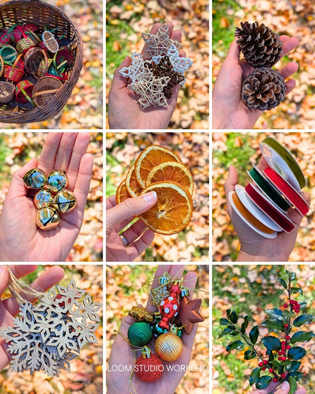 A handful of accessories I've been collecting for the upcoming Wreath Deccorating Workshop at @jplumhome 🤍 Space for these classes is limited so chat with your friends and sign up today!

In this class we'll decorate an 18" grapevine wreath wit