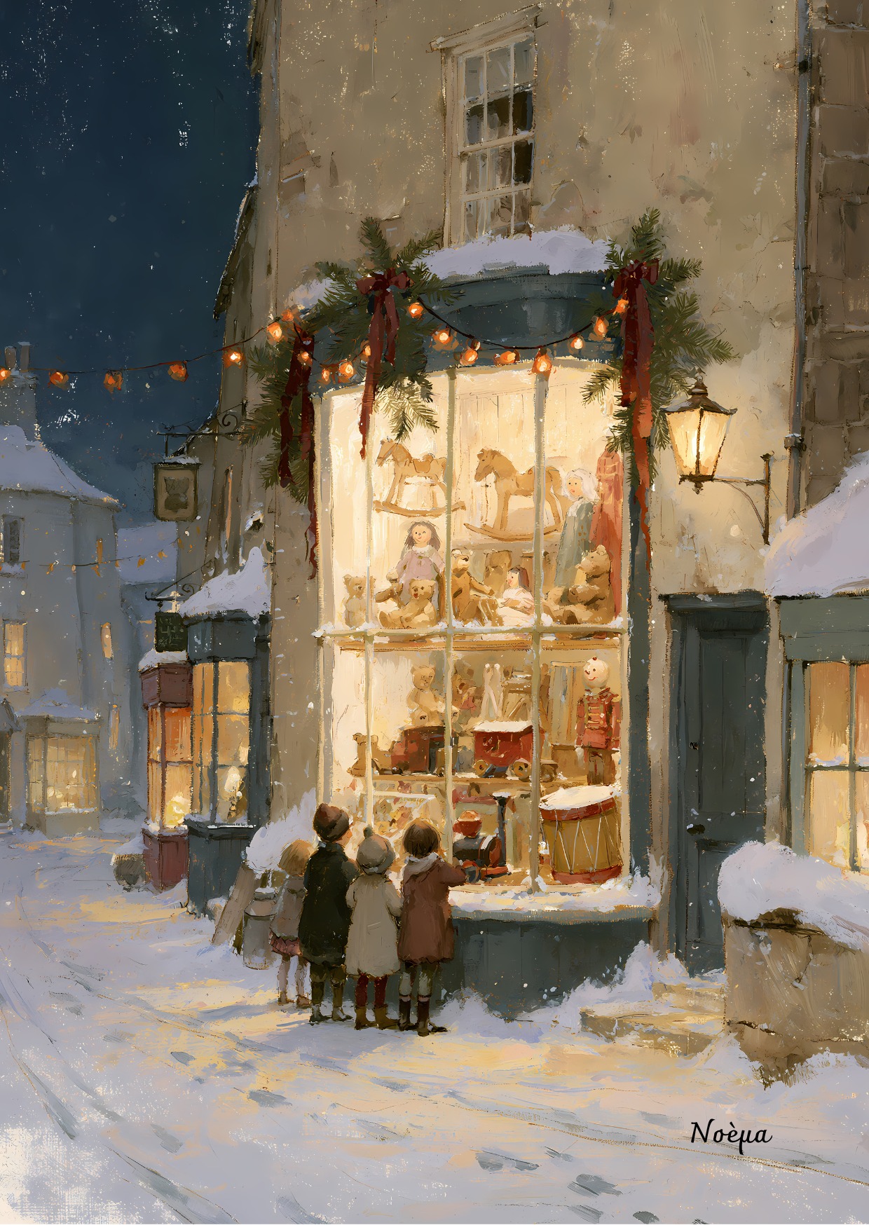 Carte Postale Toy Shop