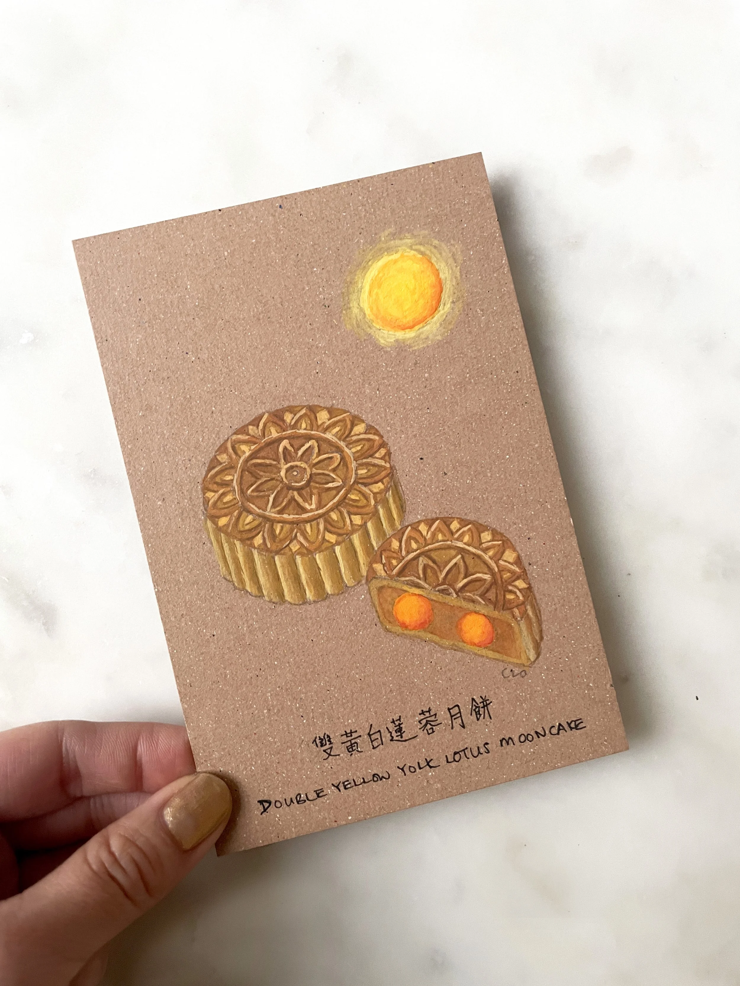 Double Yolk Lotus Mooncake
