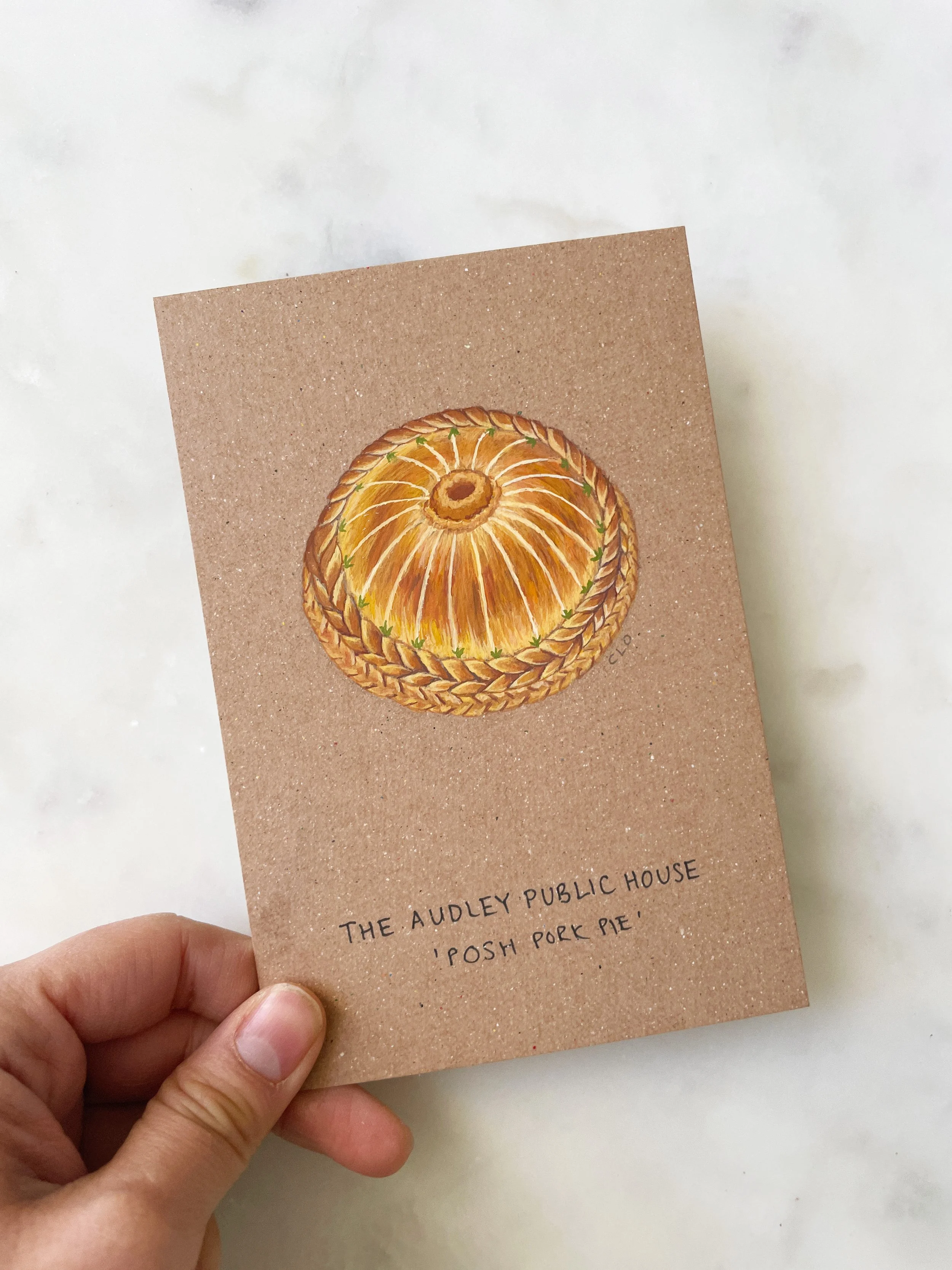 The Audley Public House Posh Pork Pie