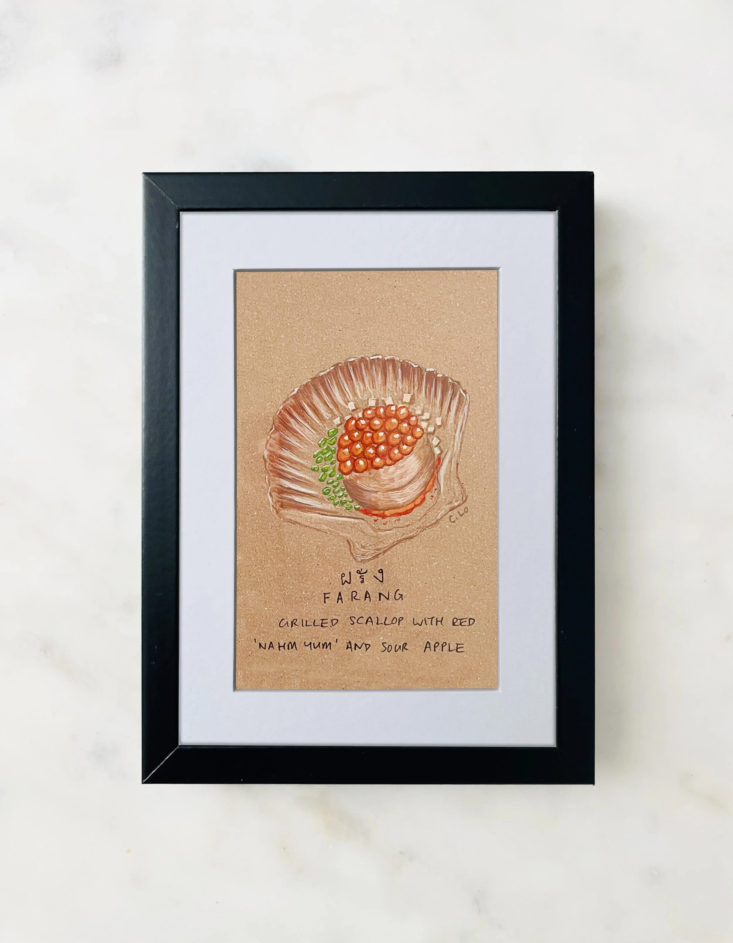 Farang Grilled Scallop