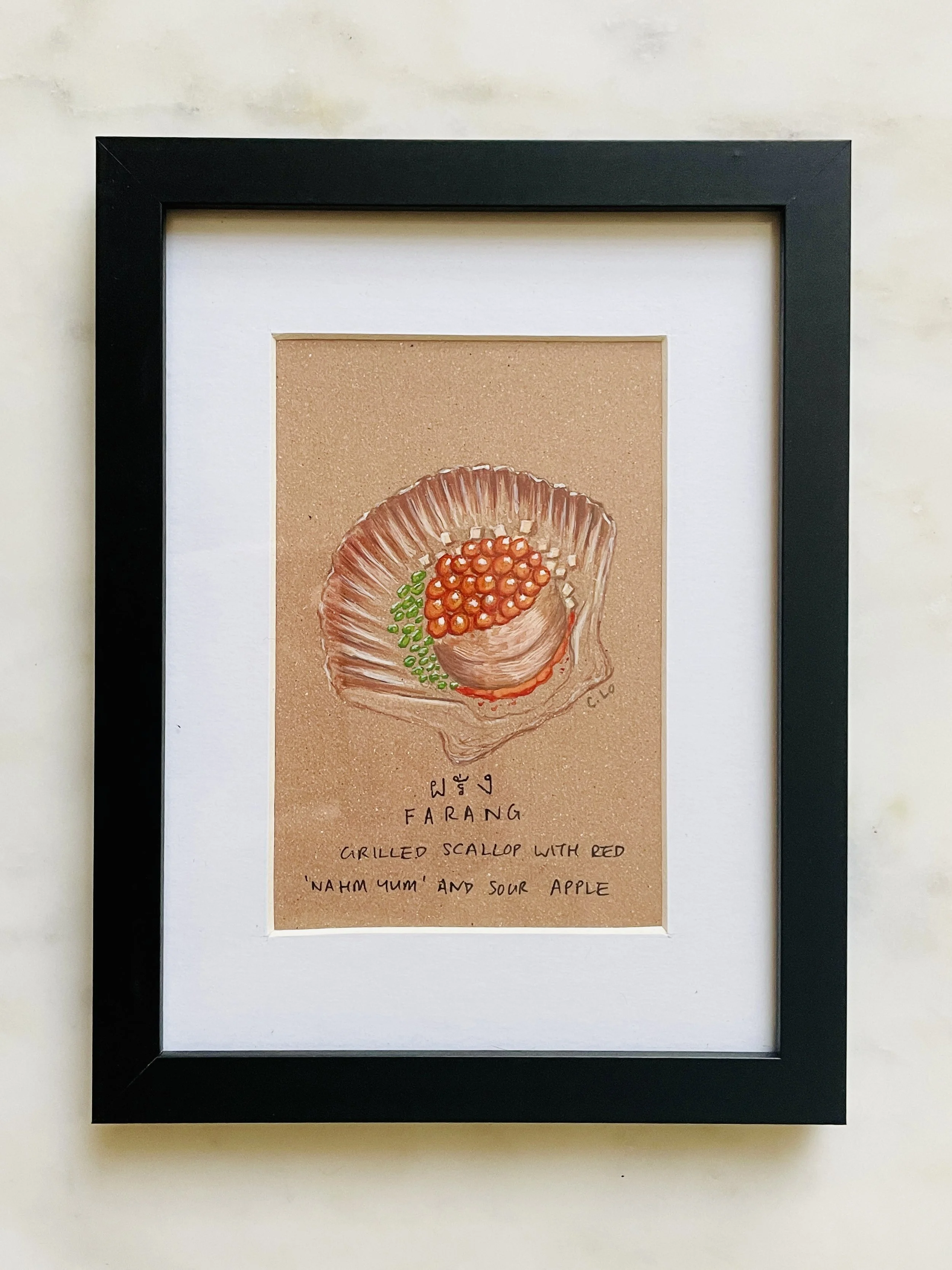 Farang Grilled Scallop